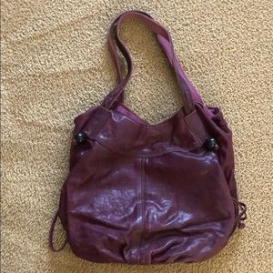 Lucky Brand Leather Hobo Bag